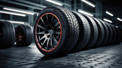 New sport car tires