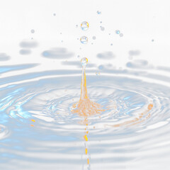 splash of water effect