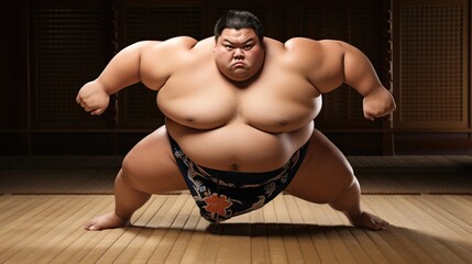 a sumo fighter