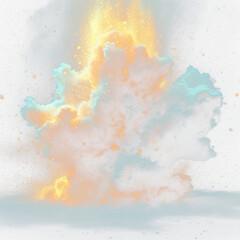 Fototapeta premium explosion effect 4