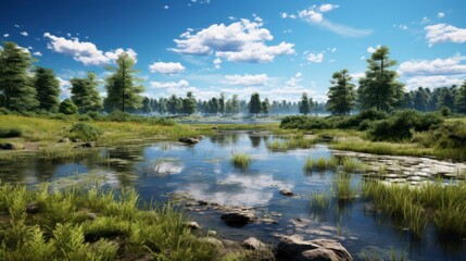Obraz premium The Central Role of Conservation in Protecting Local Wildlife and Habitats