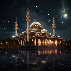 The beauty of mosques, Generative AI