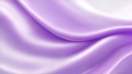 Fototapeta premium Soft pastel Violet shiny satin silk swirl wave background