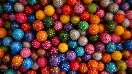 Fototapeta na wymiar close up of colorful beads