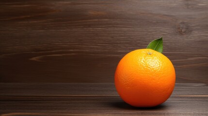 Ripe oranges on a wooden background. Fruits are rich in vitamins. Citrus fruits. A place for the text.
