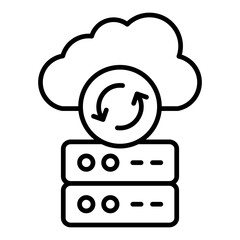 Cloud Sync Icon