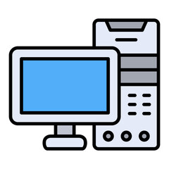 Tower Computer Icon