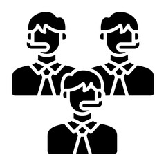 Call Center Agents Icon