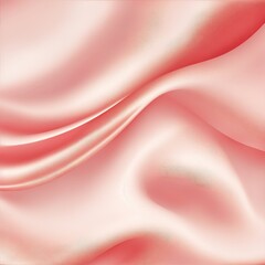 Soft pastel red shiny satin silk swirl wave background
