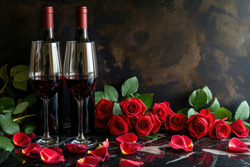 Elegance in Love - Wine and Roses Valentine's Affair