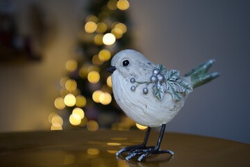 christmas tree decoration bird