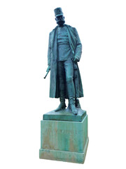 The monument to Kaiser Franz Joseph I in park Burggarten, Vienna, Austria