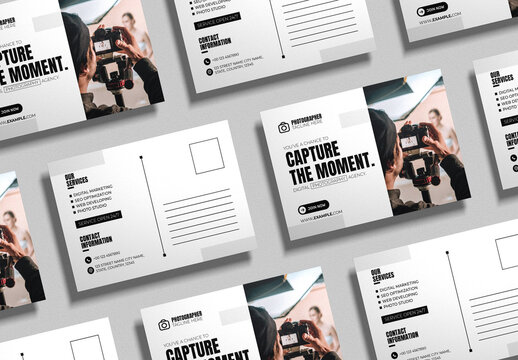 Photography Postcard Design Template