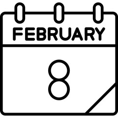 8 February Icon