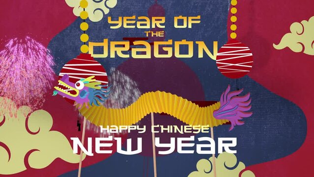 Chinese New Year Dragon Animation