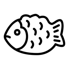 bungeoppang outline icon