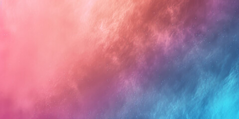 Cloud-like texture with a pink to blue gradient and tiny stars.