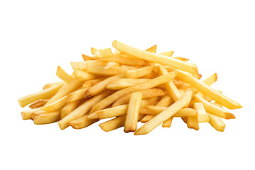 potato chips Isolated on transparent background. Generative AI