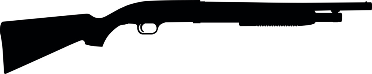 Shotgun SVG Cut File for Cricut and Silhouette, EPS ,Vector, PNG , JPEG, Zip Folder