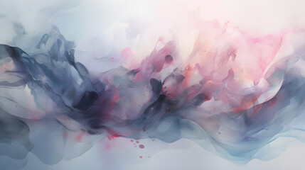 pink indigo soft abstract ink watercolor background 