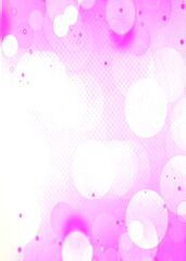 Pink bokeh background perfect for Party, Anniversary, Birthdays, celebration. Free space for text