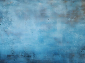 Fototapeta na wymiar Acrylic blue wall background. Abstract painting for banner, website, texture. Oil art aquamarine, light white and dark blue, sleek metallic finish