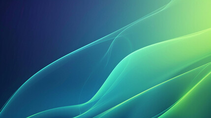 Cerulean and Neon Green Banner background. PowerPoint and business background.