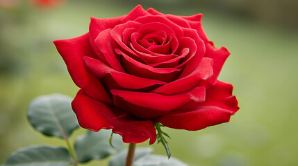 single red rose