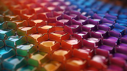 Fototapeta premium close up of a lot of pills