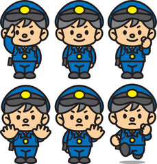 職業シリーズ警察官