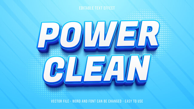 Editable text effect clean mock up