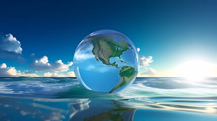 Environmental protection background, world environment day background, protect the environment