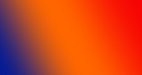 Abstract Gradient Orange Blue Red Background