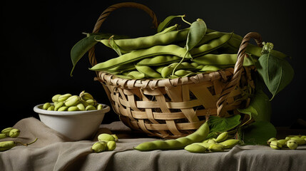 Aesthetic bush bean photo