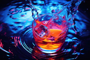 Alcohol addiction surreal