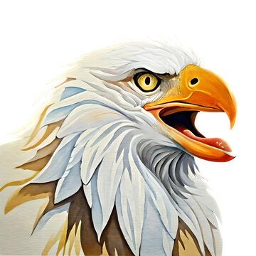Beautiful Eagle Transparent PNG Image