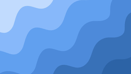 abstract blue gradient waves background