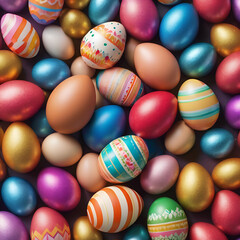 Fototapeta na wymiar easter, egg, holiday, eggs, color, colorful, candy, decoration, spring, colored, ball, celebration, food, 