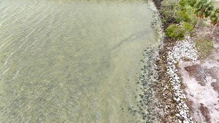 A beautiful day in Safety Harbor, Florida, to fly a drone. Lots of walking and biking trails, aerial drone photography.