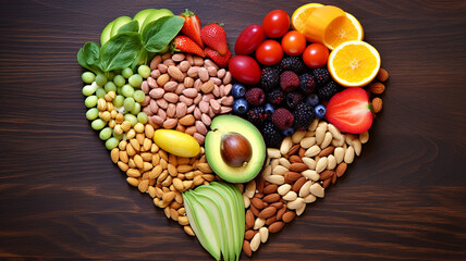 healthy vegetable and fruits. International health day concept.	