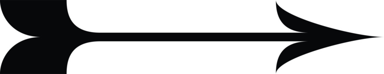 long Arrows vector set. Arrow icon collection. Set different arrows or web design