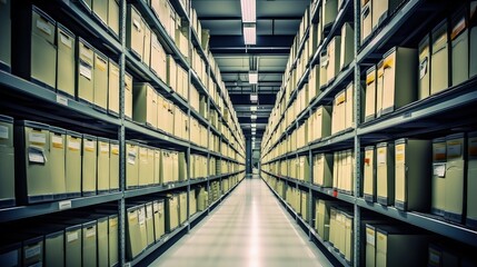 A labyrinth of knowledge, where dusty archives hold secrets waiting to be discovered