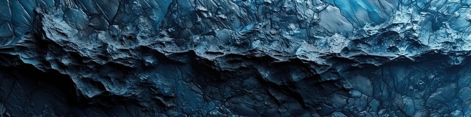 Textured blue lava abstract background