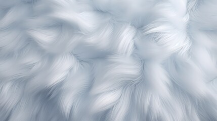 white furry background
