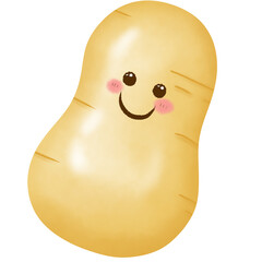 Mixed vegetables set clip art