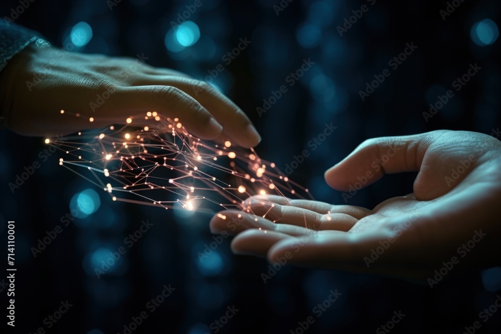Poster ai and robotics revolutionizing data exchange and deep learning