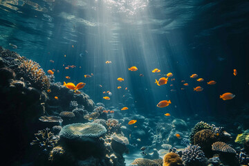 Obraz premium beatiful undersea view