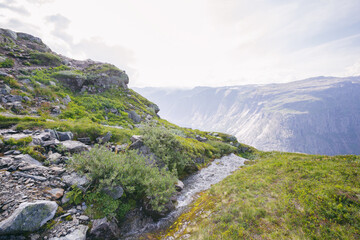 Ausblick See Norwegen Trolltunga
