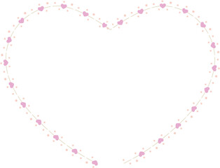 Heart Shaped Border Frame