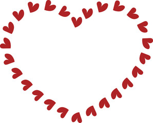 Heart Shaped Border Frame